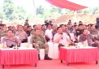 Pangdam XXIII/Palaka Wira Bersama Forkopimda Sulteng Hadiri Penertiban Kawasan Hutan dan Penyegelan Tambang Tanpa Izin di Morowali